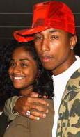 Pharrell & his ex-girlfiend